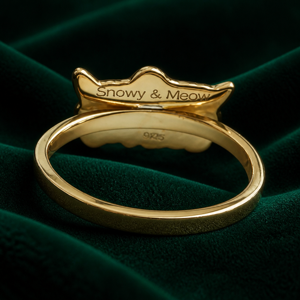 Reverse side of Portrait Keepsake Band with personalized name engraving